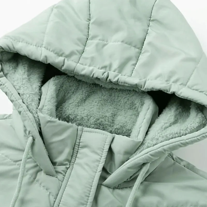 Faux Fur-Lined Hooded Parka Snowlisse