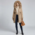 Faux Fur-Lined Hooded Parka Snowlisse