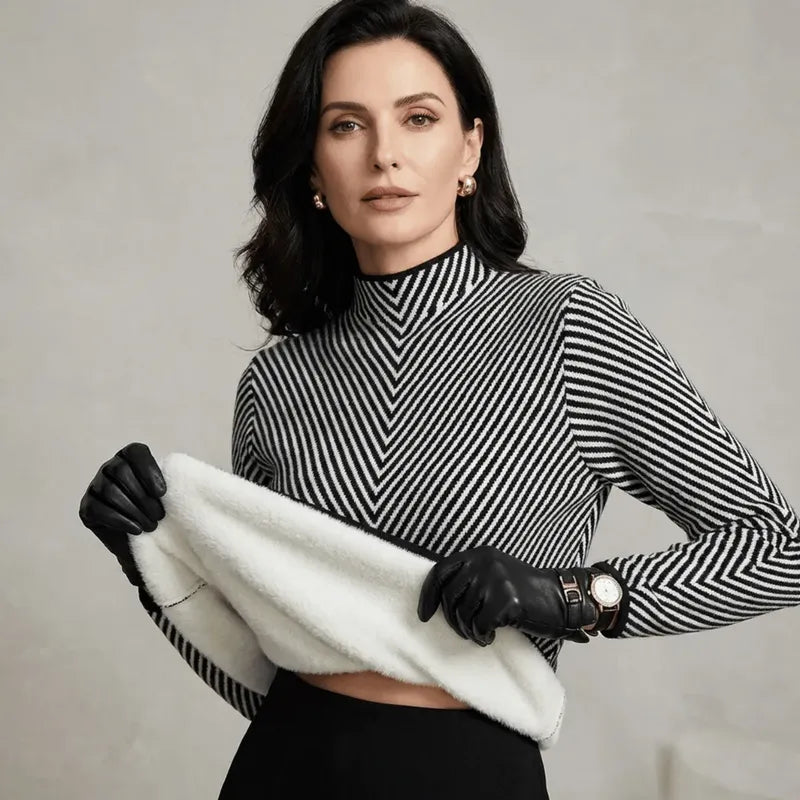 Riscá Diagonal Stripe Sweater