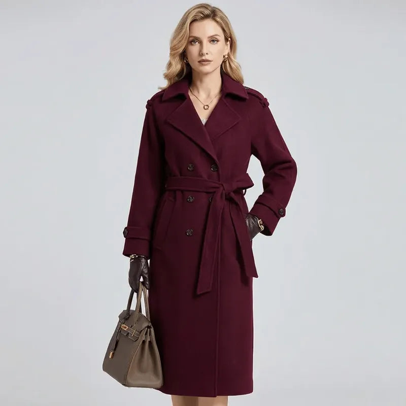 Swiss Long Belted Coat Snowlisse