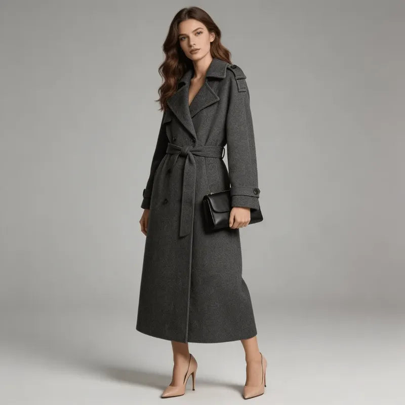 Swiss Long Belted Coat Snowlisse