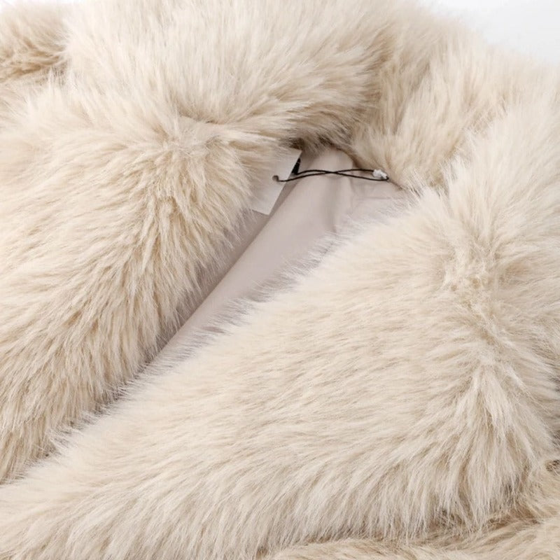 Milan Long Faux Fur Coat Snowlisse