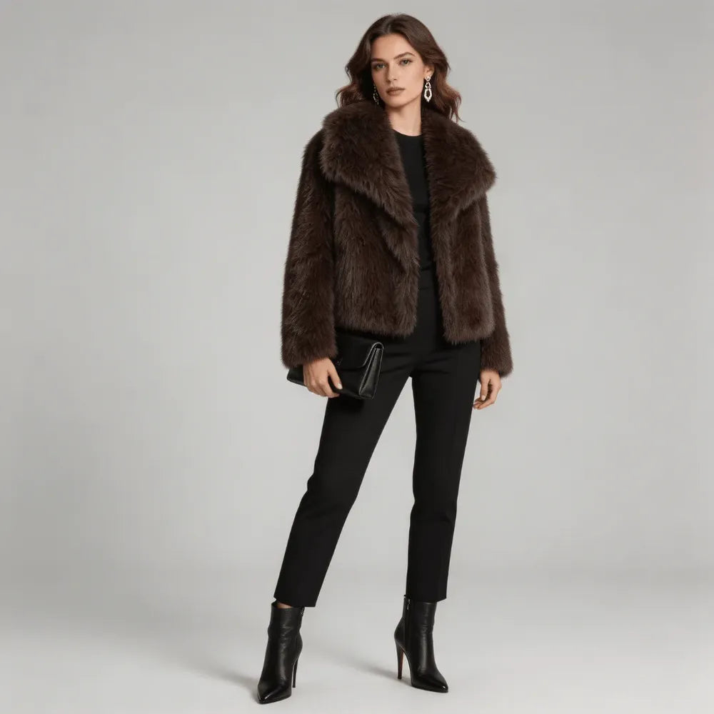 Marrakech Faux Fur Jacket Snowlisse