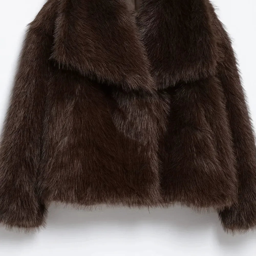 Marrakech Faux Fur Jacket Snowlisse